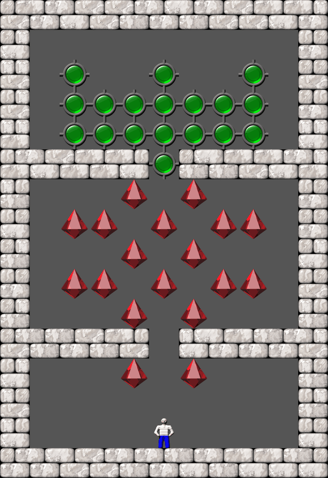 Sokoban Ghislain Martin Arranged level 52